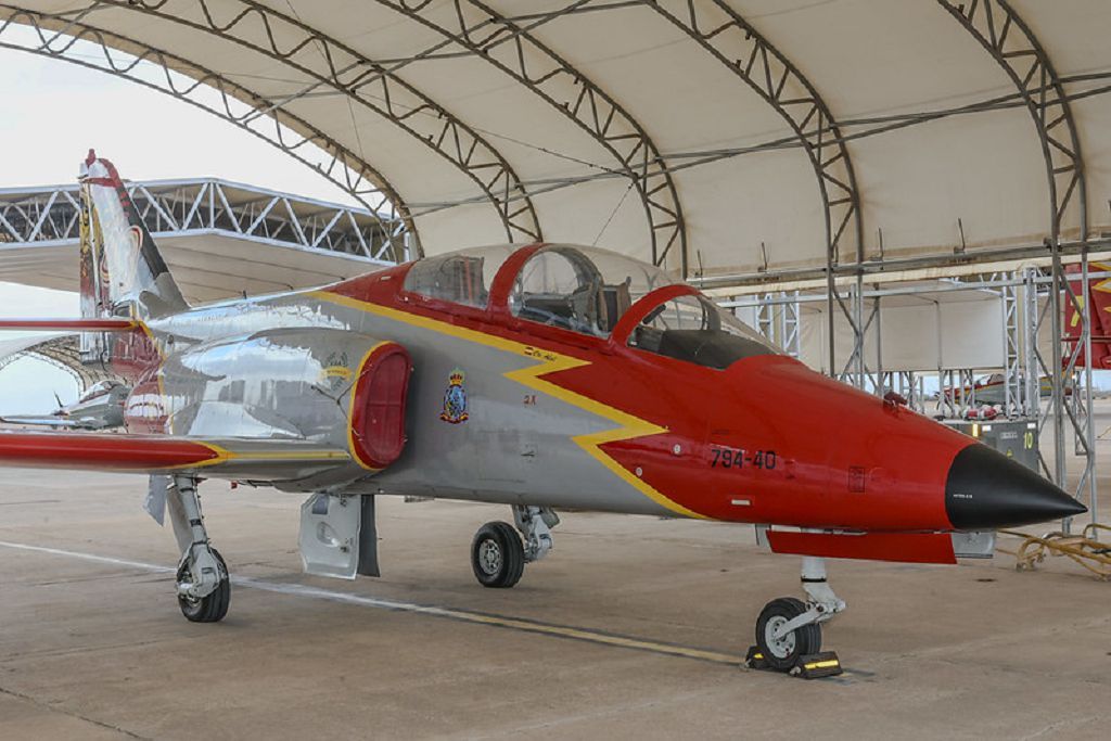 Todas las imágenes de la visita de la ministra de Defensa a la Academia General del Aire de San Javier