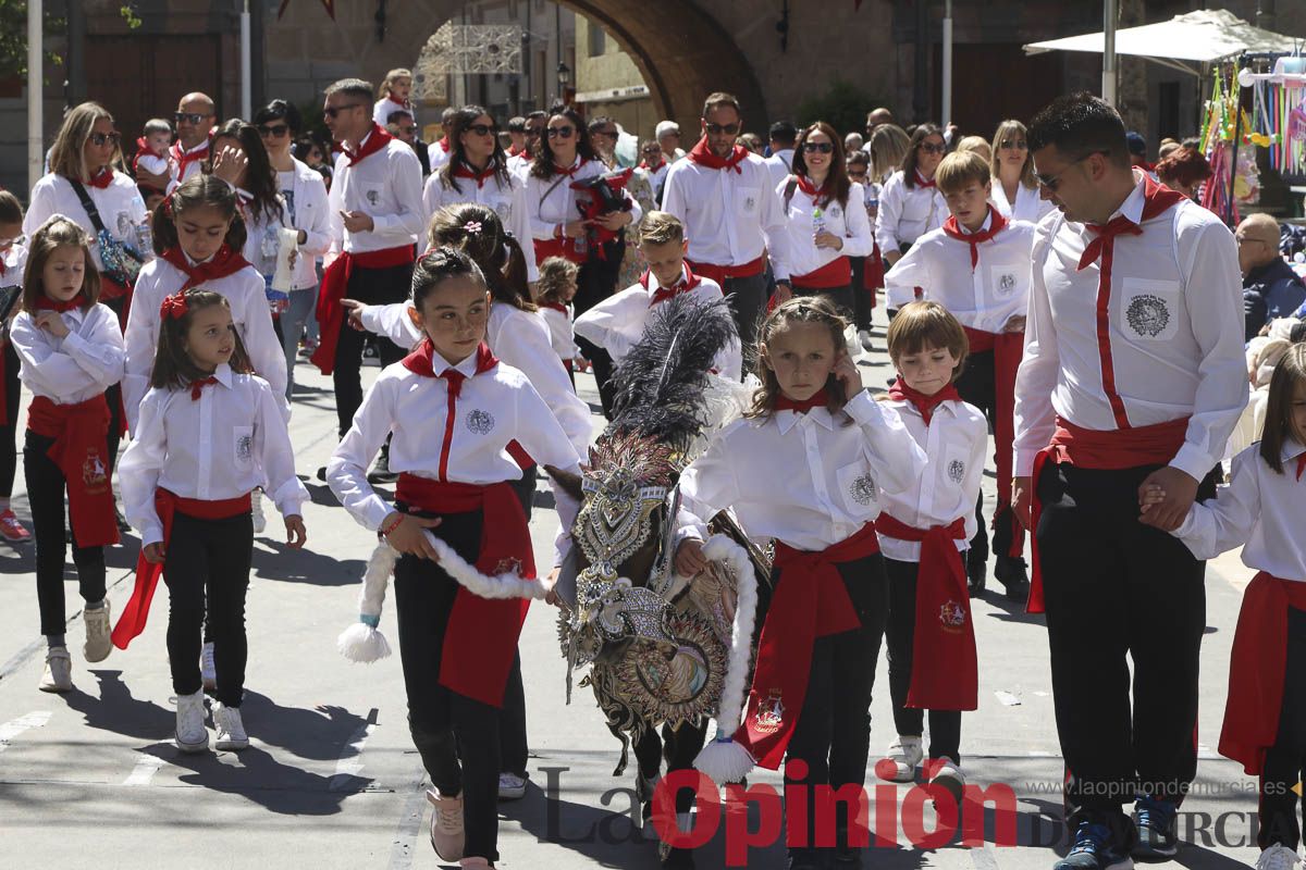 Fiestas de Caravaca: desfile infantil de los Caballos del Vino