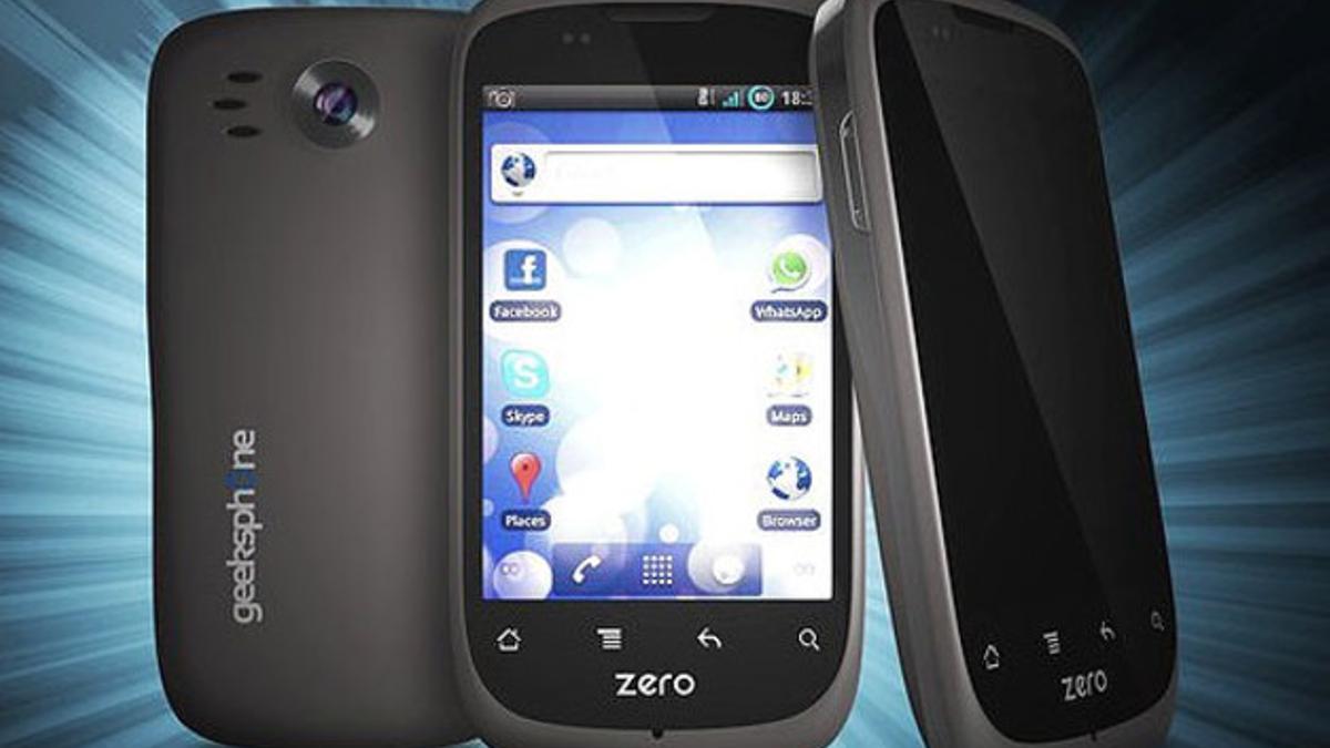 Zero, el último modelo de Geeksphone.