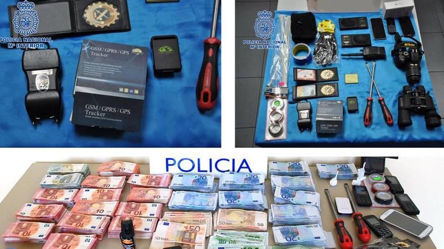 Detienen a una banda que se hacía pasar por la Guardia Civil para robar a narcotraficantes