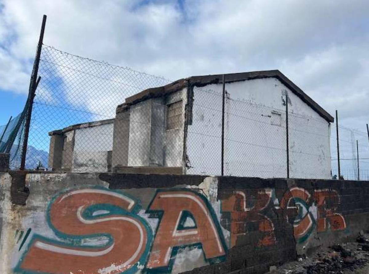Edificio abandonada que se convertirá en el Centro del Mar.