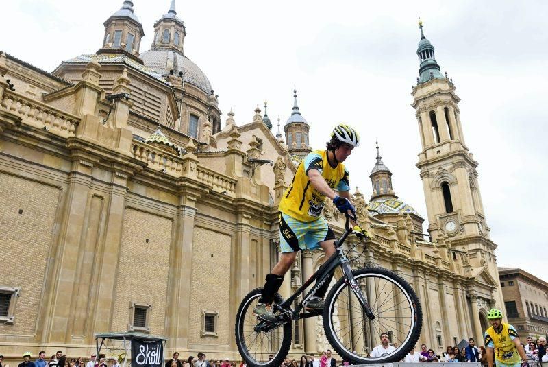 Zaragoza is bike