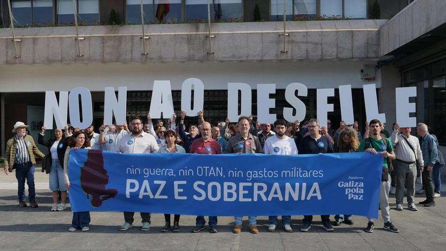 Galiza pola Paz llama a una movilización masiva en Vigo contra el desfile militar del 30 de mayo
