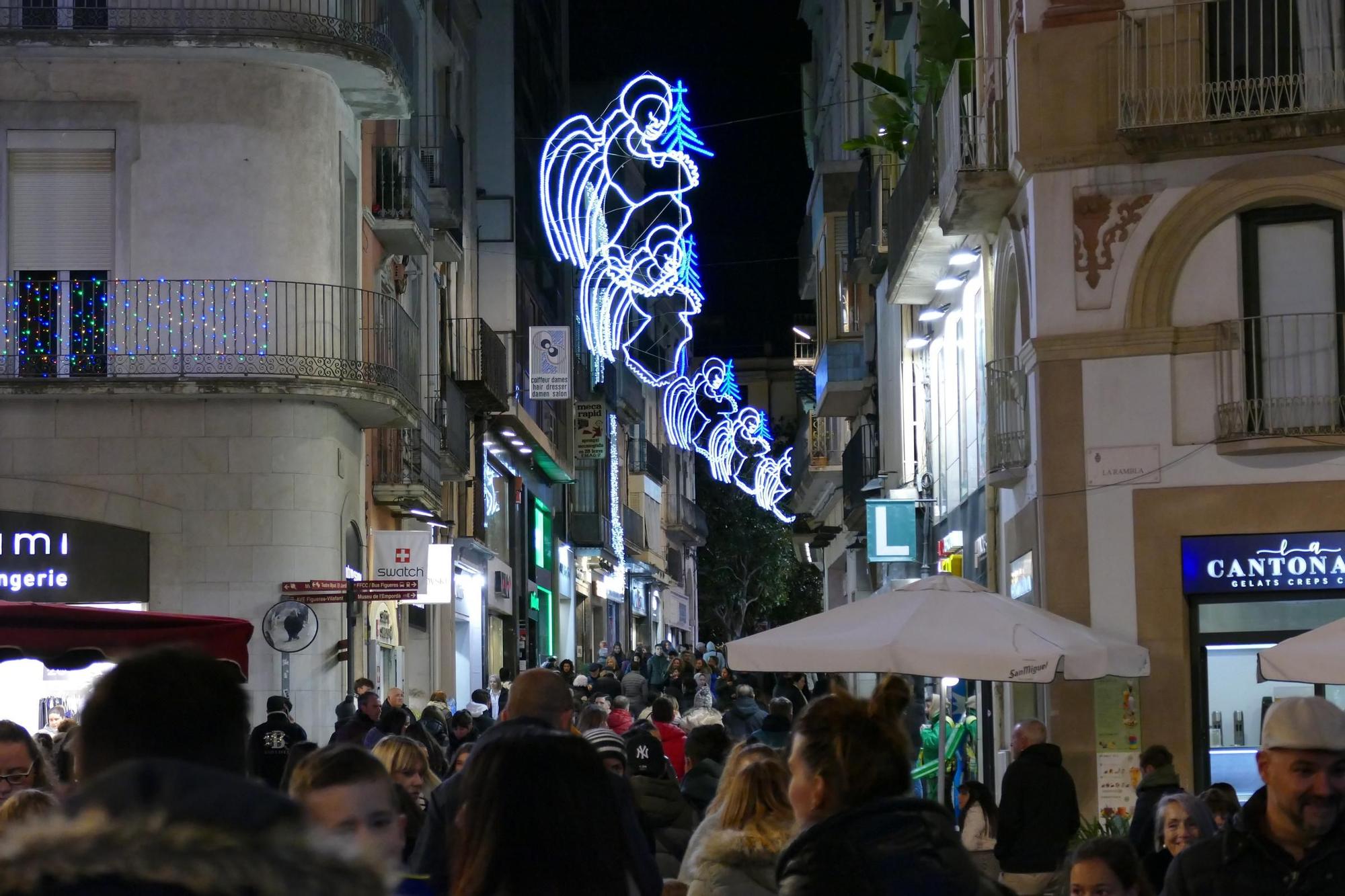 Figueres encén els llums de Nadal