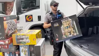 Confiscan una colección exclusiva de Lego durante una operación antidroga en Australia