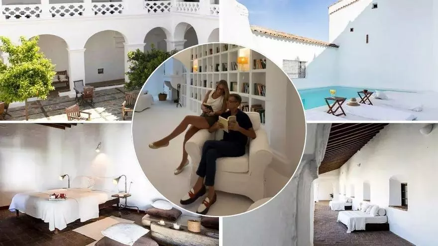 Video | No es Santorini, es Extremadura: el hotel con encanto que ha descubierto la influencer Araceli Vera