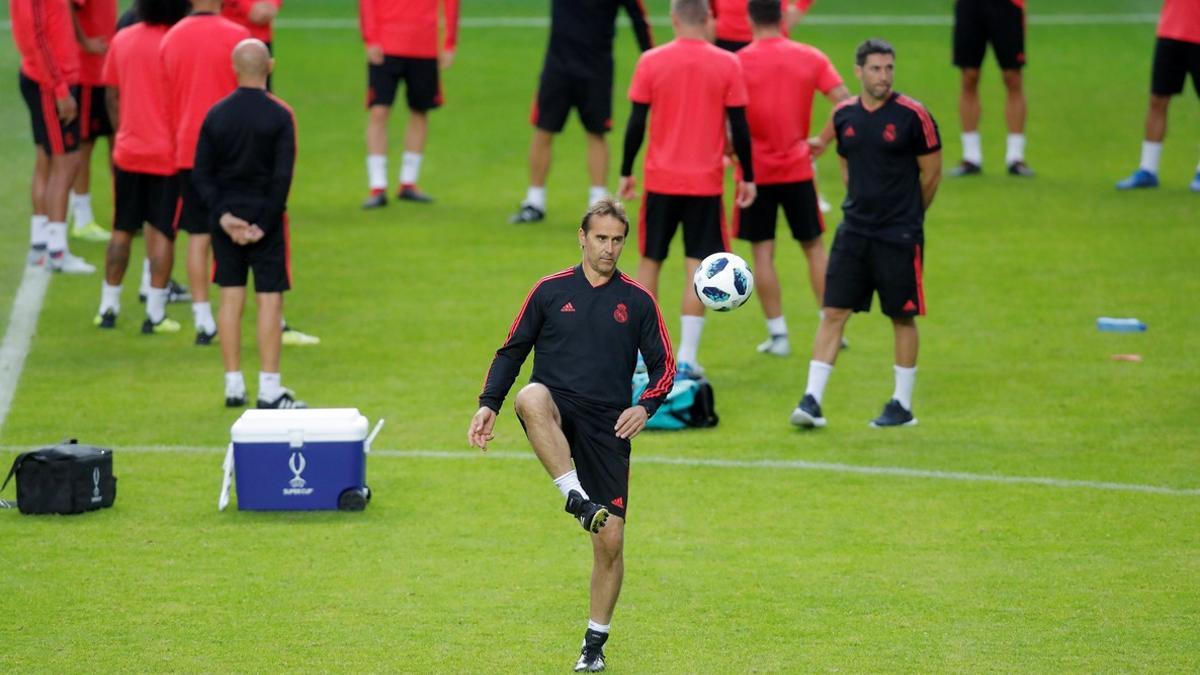 UEFA Super Cup - Real Madrid Training