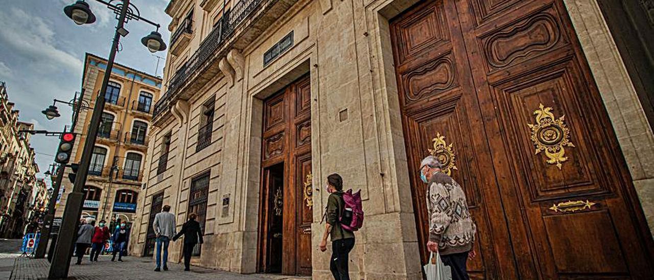 Fachada del Ayuntamiento de Alcoy. | JUANI RUZ