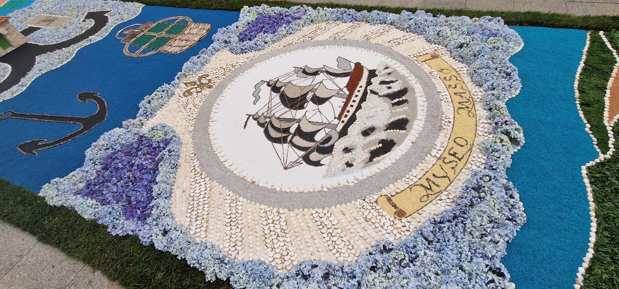 La fiesta de las alfombras florales del Corpus en Bueu (II)