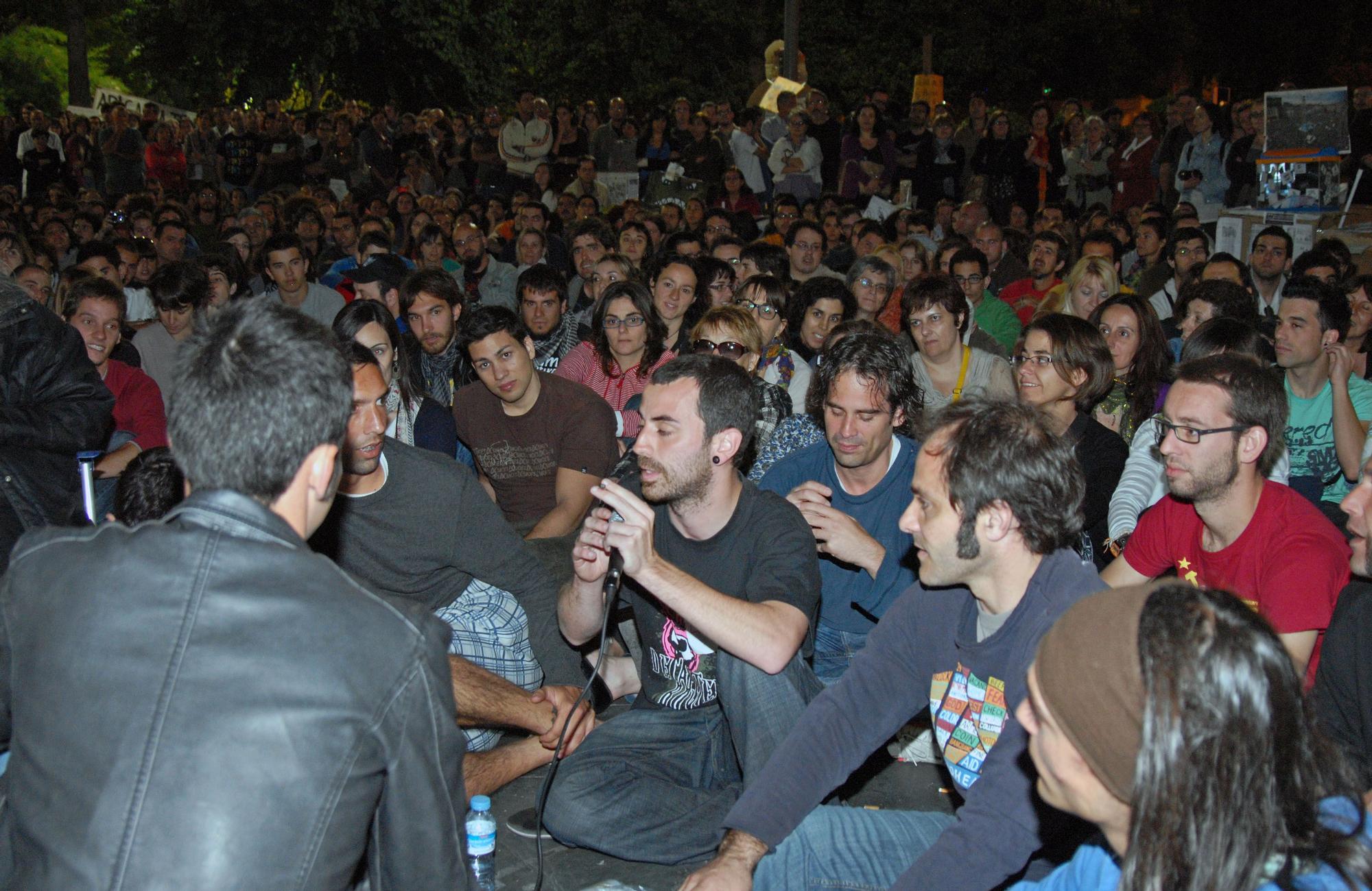 Las imágenes que dejó el 15M en Palma