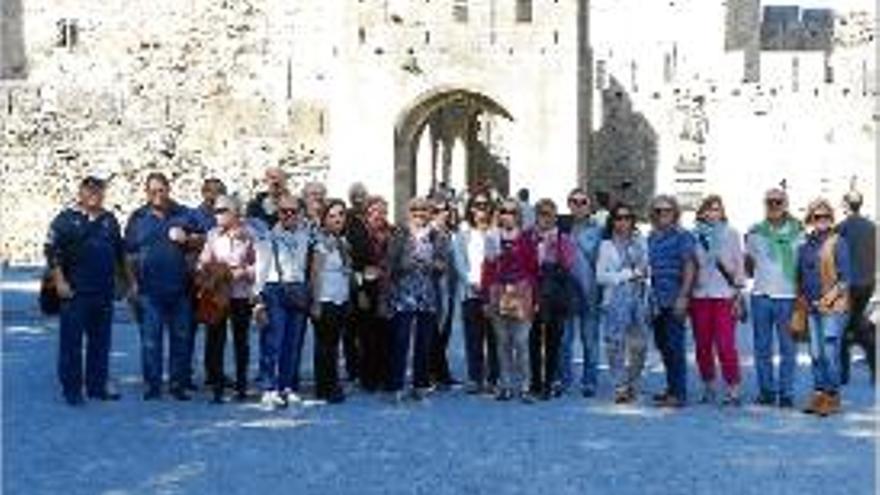 Alguns membres de la representació de Palafrugell a Mirepoix.