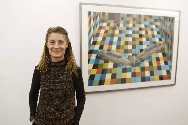 Les imatges de l'exposició "Agafar Aire"  de Clara Oliveras a la Fundació Valvi