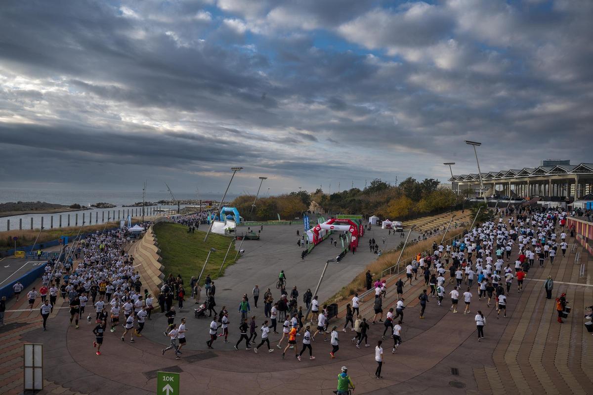 Barcelona corre contra el cáncer en el Fòrum
