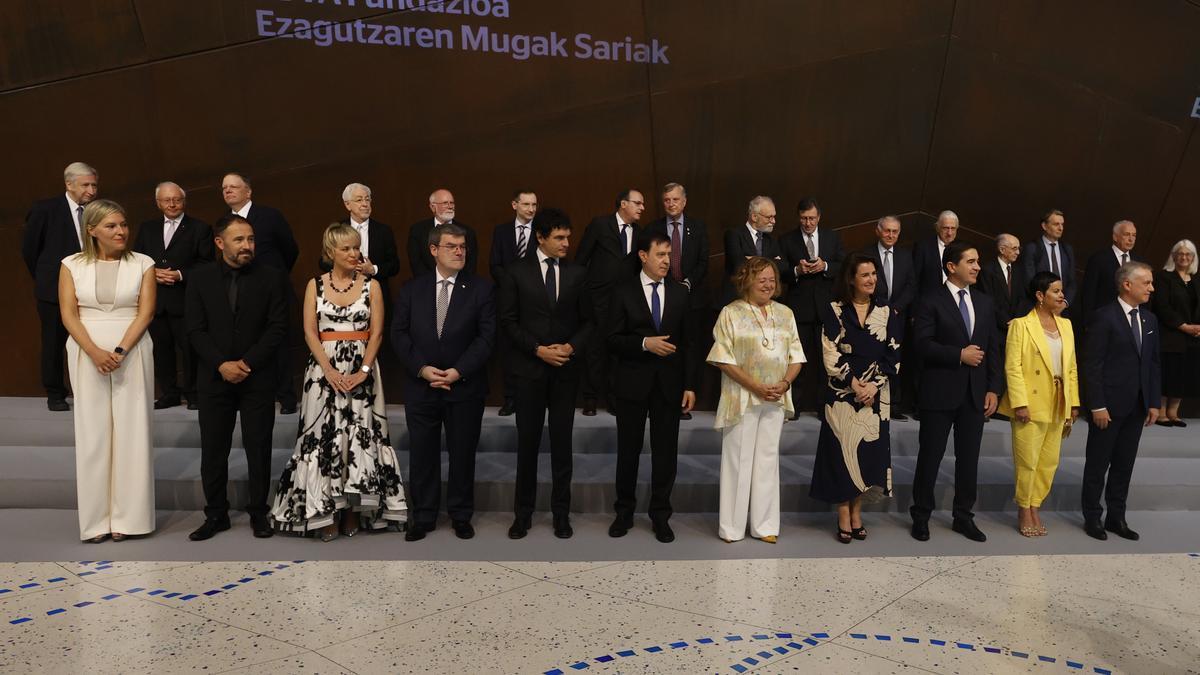 Los galardonados en los premios Fundación BBVA Fronteras del Conocimiento.