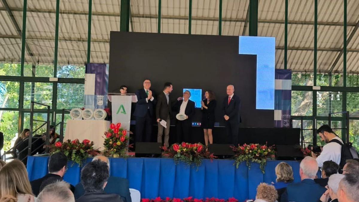 Un momento del acto de celebración de los 30 años de la escuela de hostelería.