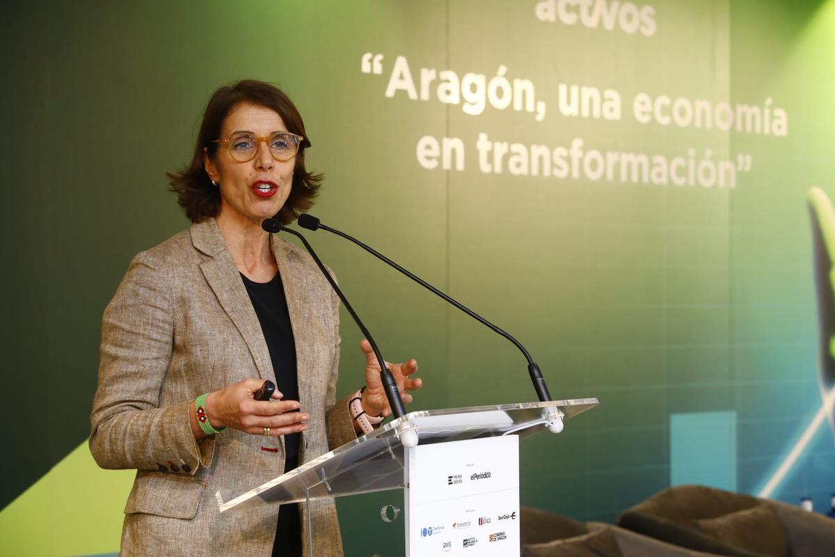 Suzana Curic, Country Leader de Amazon Web Services para España y Portugal durante su ponencia