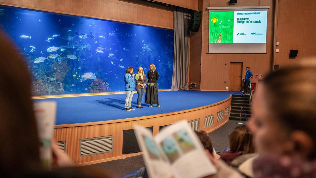 El quadern es va presentar durant la recent Jornada del Docent de la Fundació Oceanogràfic.