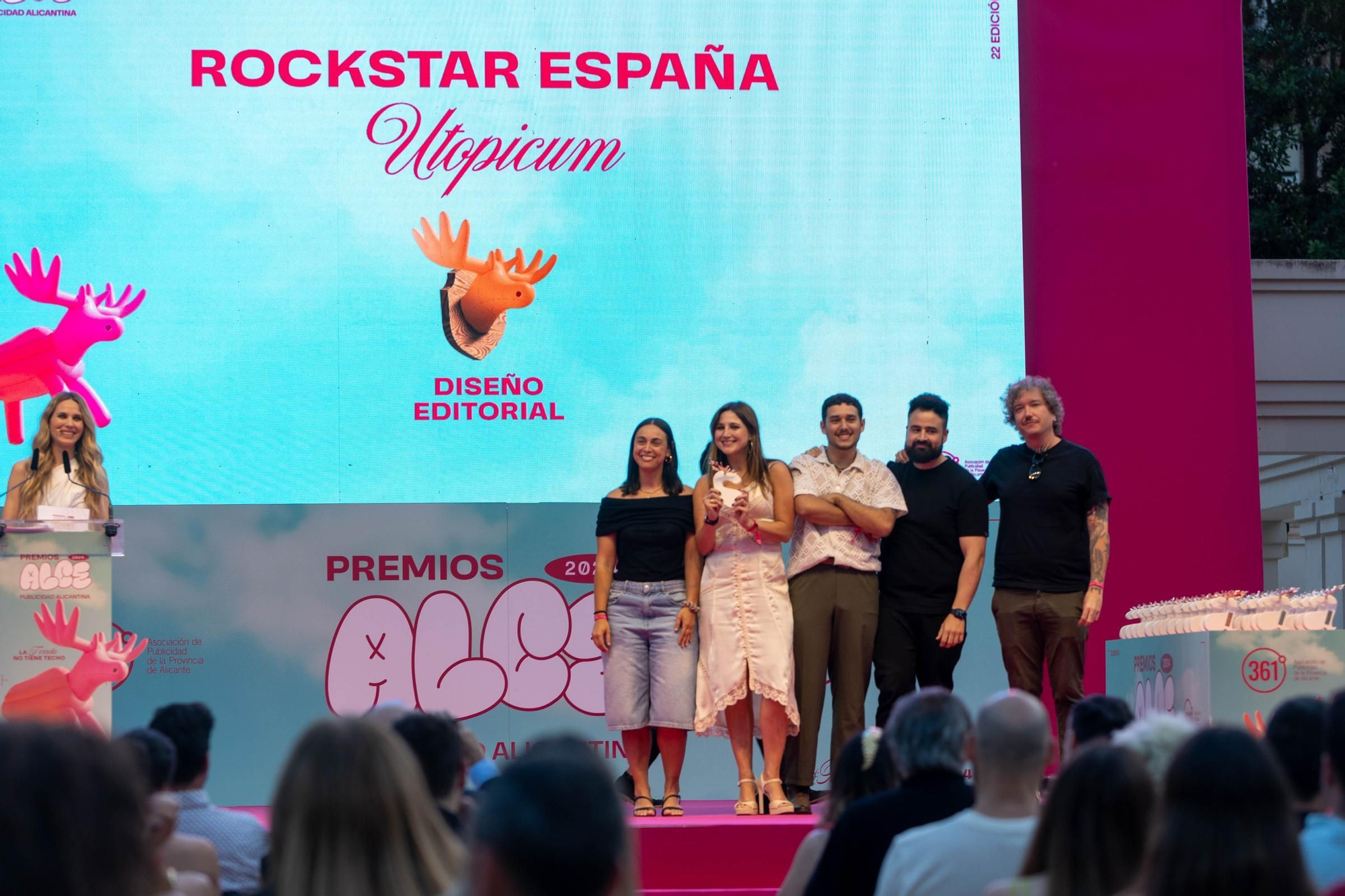 Gala de los premios Alce de publicidad en Benidorm