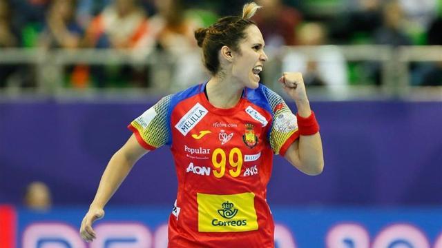 Mireya González celebra un gol ante Croacia