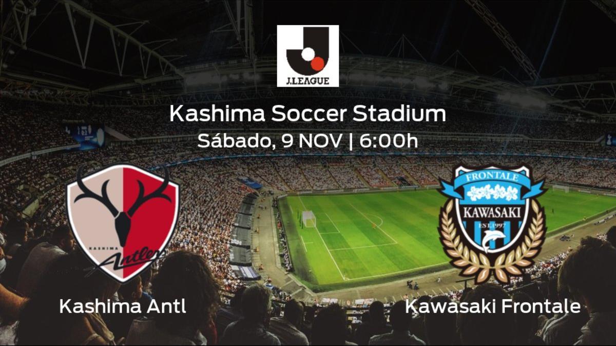 Jornada 31 de la J1 League: previa del duelo Kashima Antlers - Kawasaki Frontale