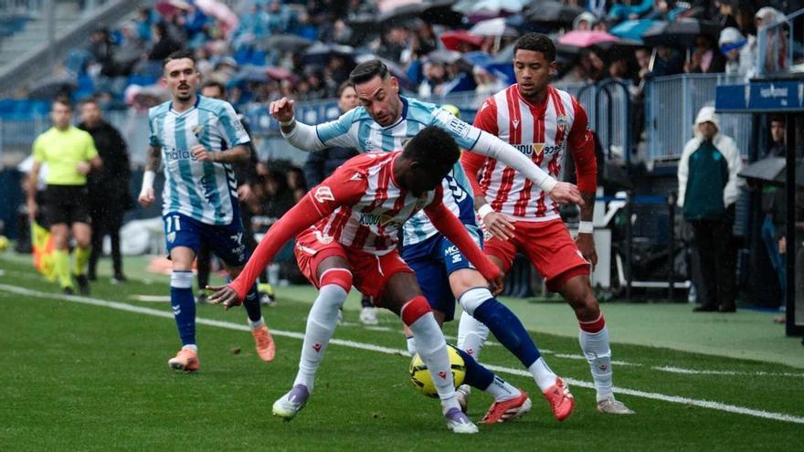 Horario y televisión del UD Almería - Málaga CF, jornada 36 de LaLiga Hypermotion