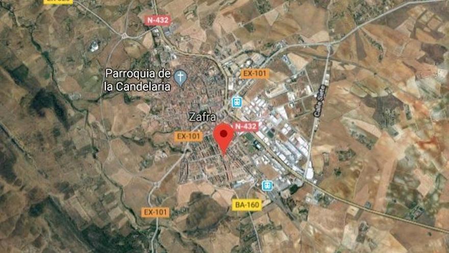 Un niño de 12 años resulta herido en una colisión entre un turismo y una bicicleta en Zafra