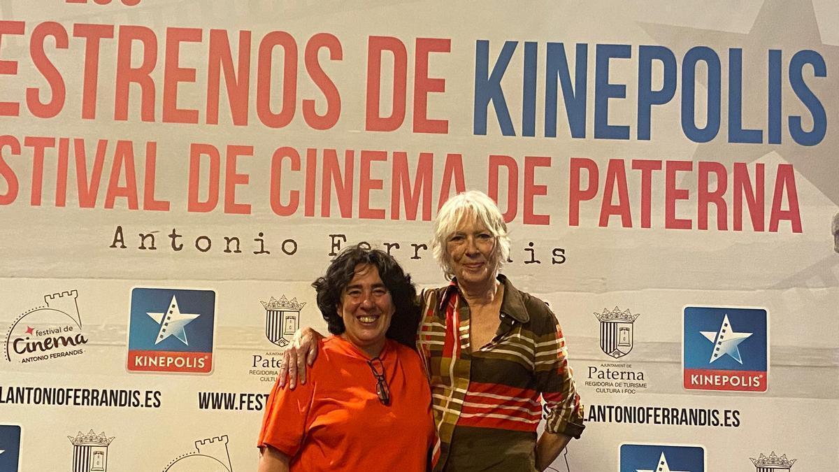 Arantxa Echevarría y Susi Sánchez en los preestrenos de Kinépolis en Paterna.