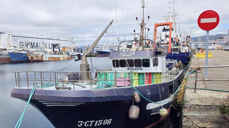 La última marea del «Gure Leire»: el narcobuque apresado en Vigo pone rumbo a Angola