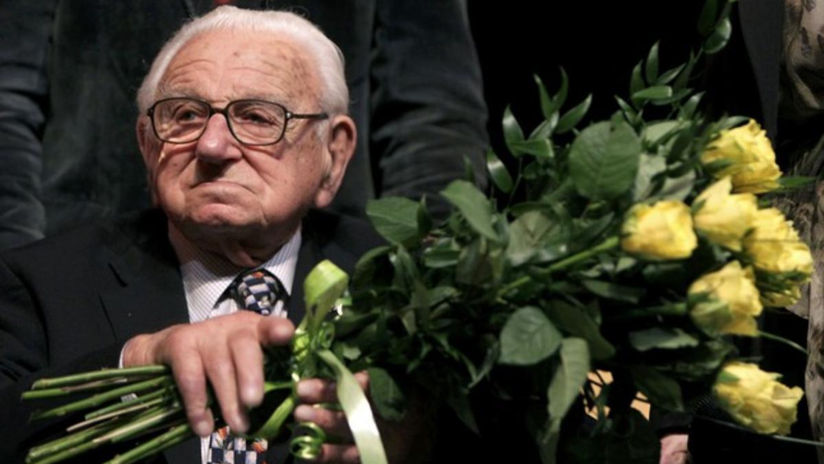 Nicholas Winton, en el 2011.