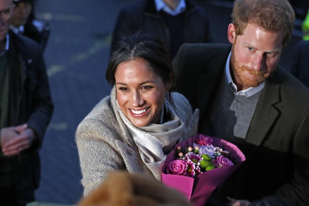 Meghan Markle, fiel a los abrigos.