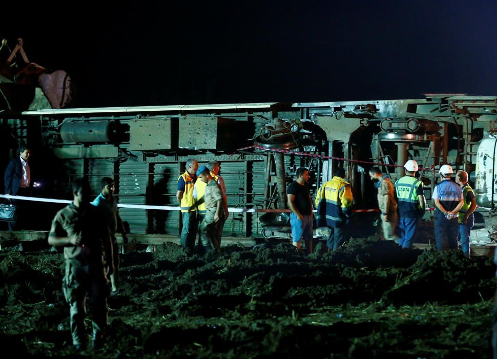 Accident de tren a Turquia