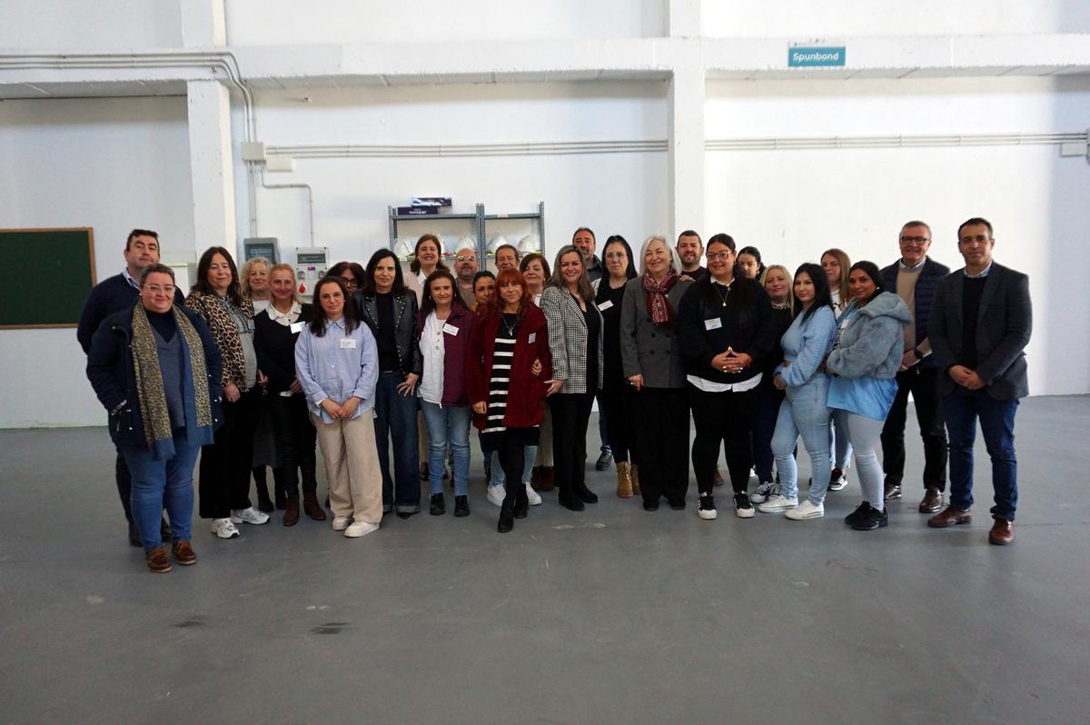 Inauguración de la última iniciativa de formación y empleo en Baena.