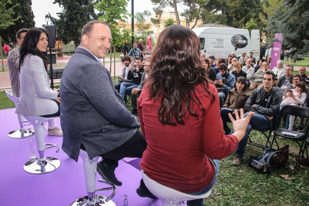 Acto central de Podemos en Alcoy