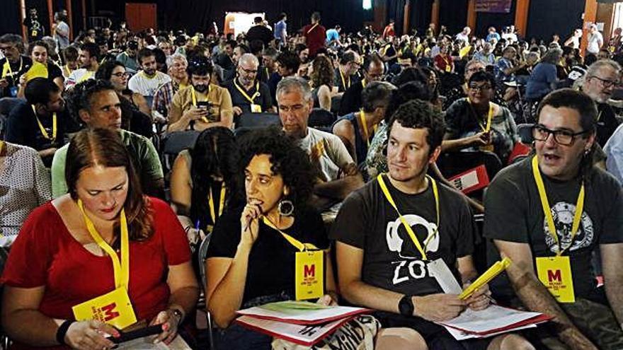 L&#039;Assemblea de la CUP es va celebrar al Centre Cultural la Fàbrica de Celrà.