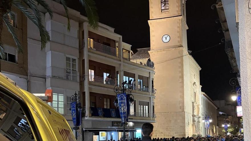 Las incidencias sanitarias durante la Semana Santa de Lorca se redujeron a la mitad
