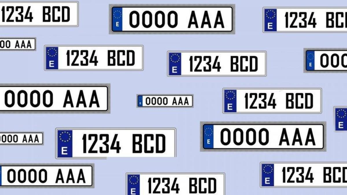 El cambio drástico que ha hecho la DGT de las matrículas.