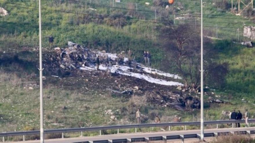 Abatido un avión israelí que atacaba objetivos iraníes en Siria