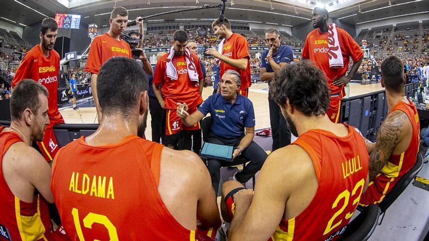 La Selección Española de baloncesto empieza esta tarde su camino a París 2024