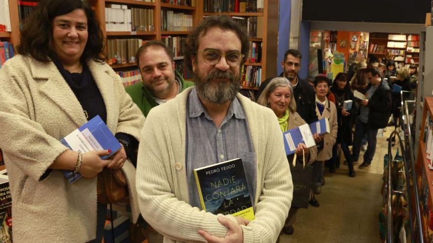 Encontro de Pedro Feijoo cos lectores en Librouro