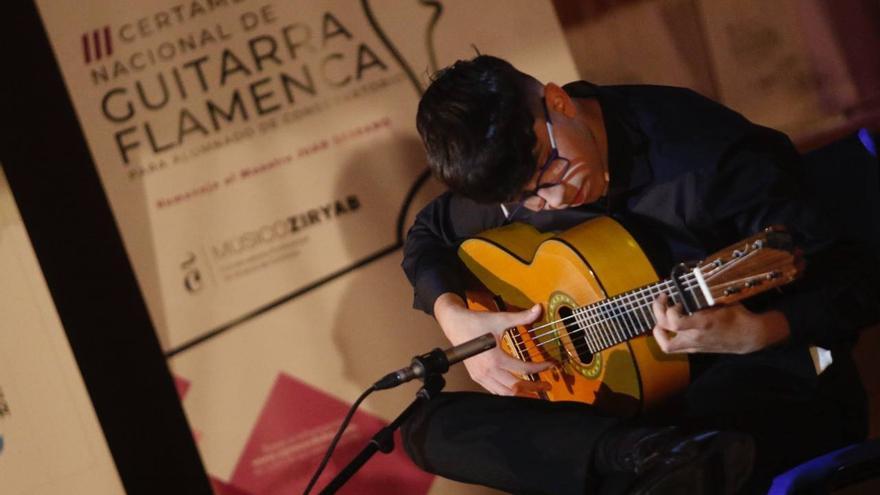 40 alumnos participan en el 3º Certamen Nacional de Guitarra Flamenca Músico Ziryab