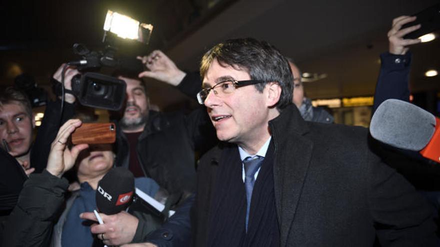 Puigdemont aterriza en Dinamarca