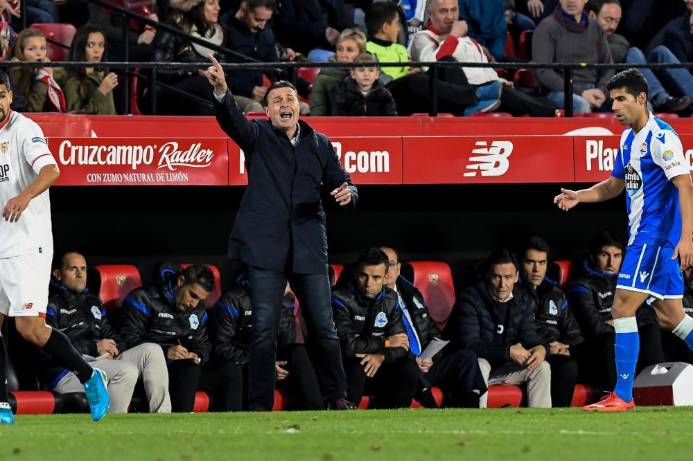 El Dépor cae 2-0 en Sevilla