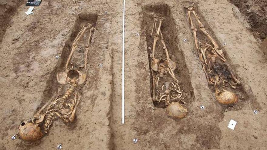 Encuentran en Fráncfort 200 esqueletos de soldados napoleónicos