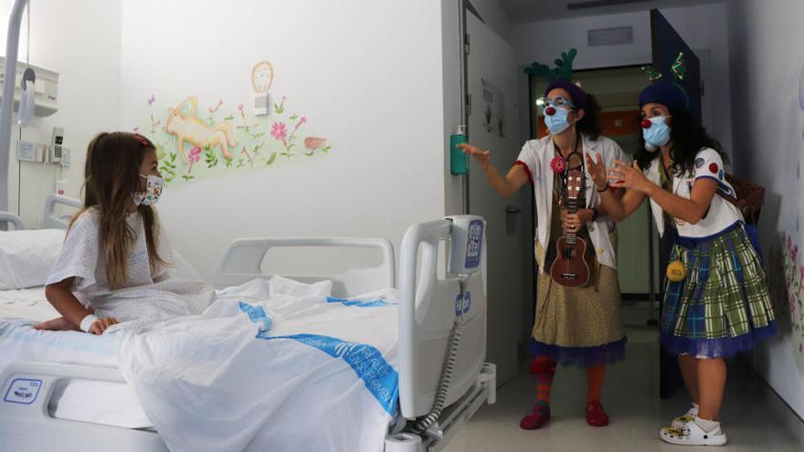 Las payasas de Sonrisa Médica vuelven a Can Misses