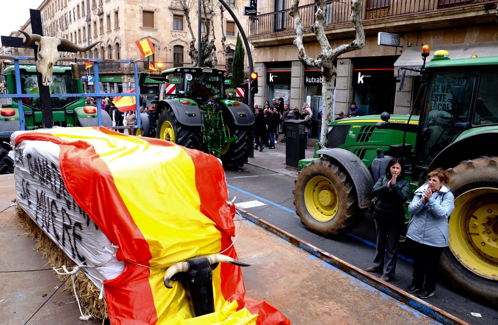 GALERÍA: Así ha sido la tractorada que ha colapsado Salamanca