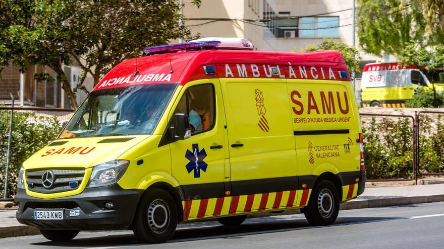 Ambulancia del SAMU en una imagen de archivo.
