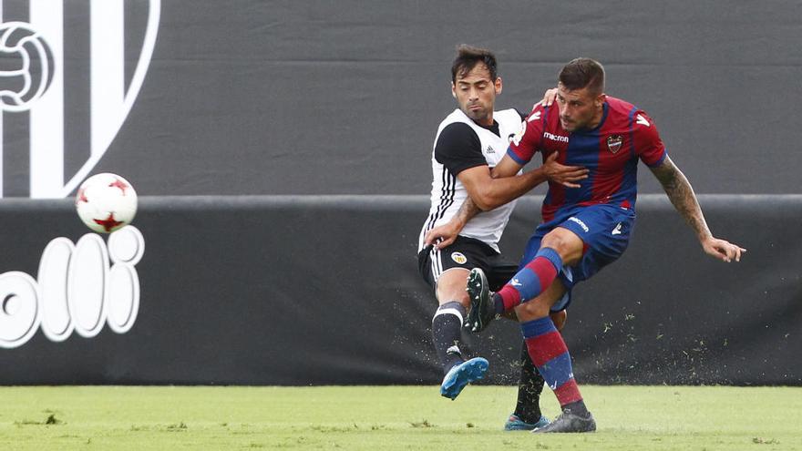 Este año volverá a disputarse el derbi de filiales entre el Levante UD y el Valencia CF.