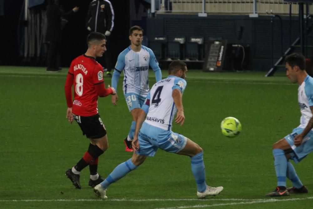 Partido de la Liga SmartBank: Málaga CF - Logroñés.