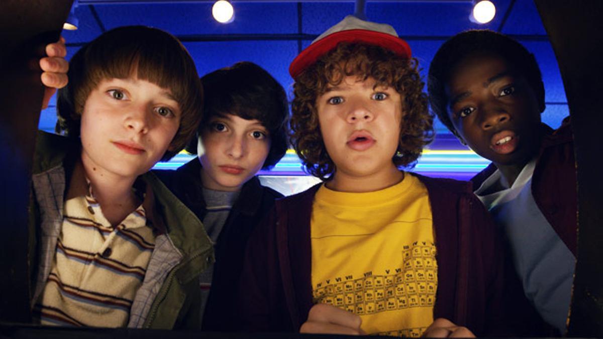 Los chicos de 'Stranger Things'