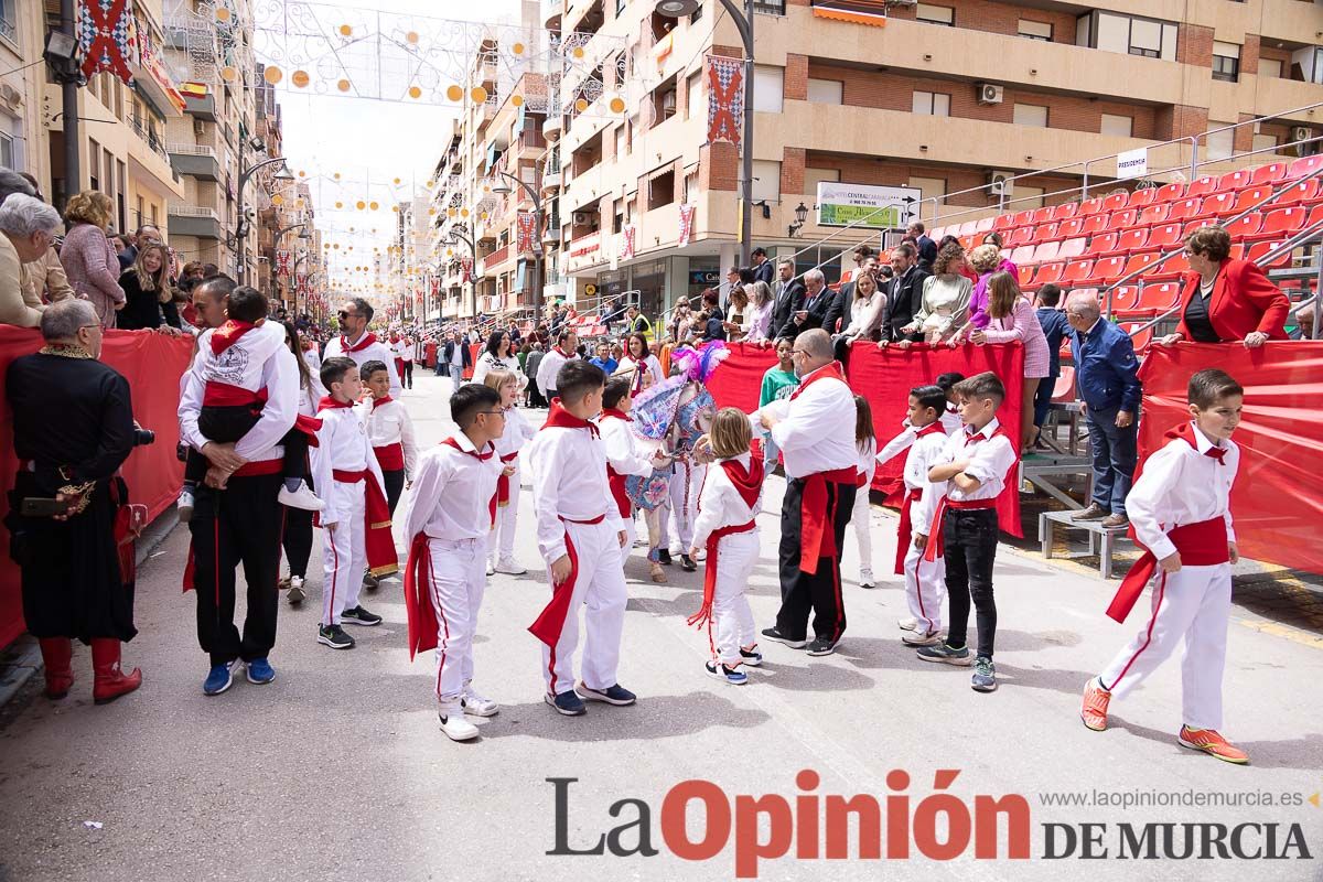 Desfile infantil en las Fiestas de Caravaca (Bando Caballos del Vino)